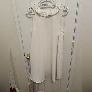 Tuckernuck do&be ruffle neck dress